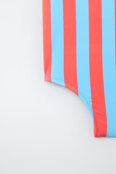 MAILLOT DE BAIN À RAYURES 6-14 ANS - Rayures de Zara - Image 3