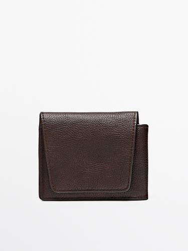 Zara Nappa leather wallet - Brown
