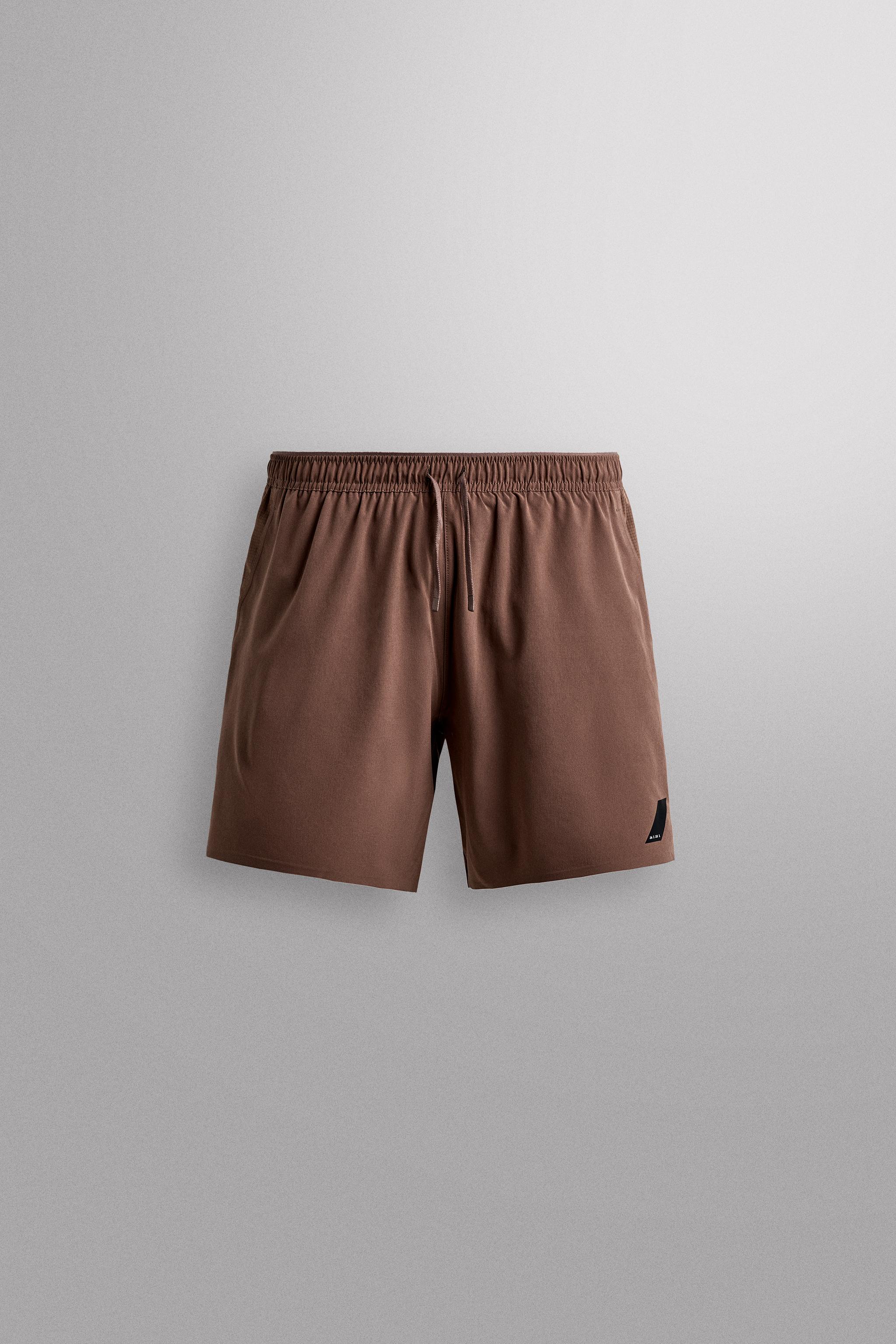 BASIC TRAINING SHORTS 7" — Dark red