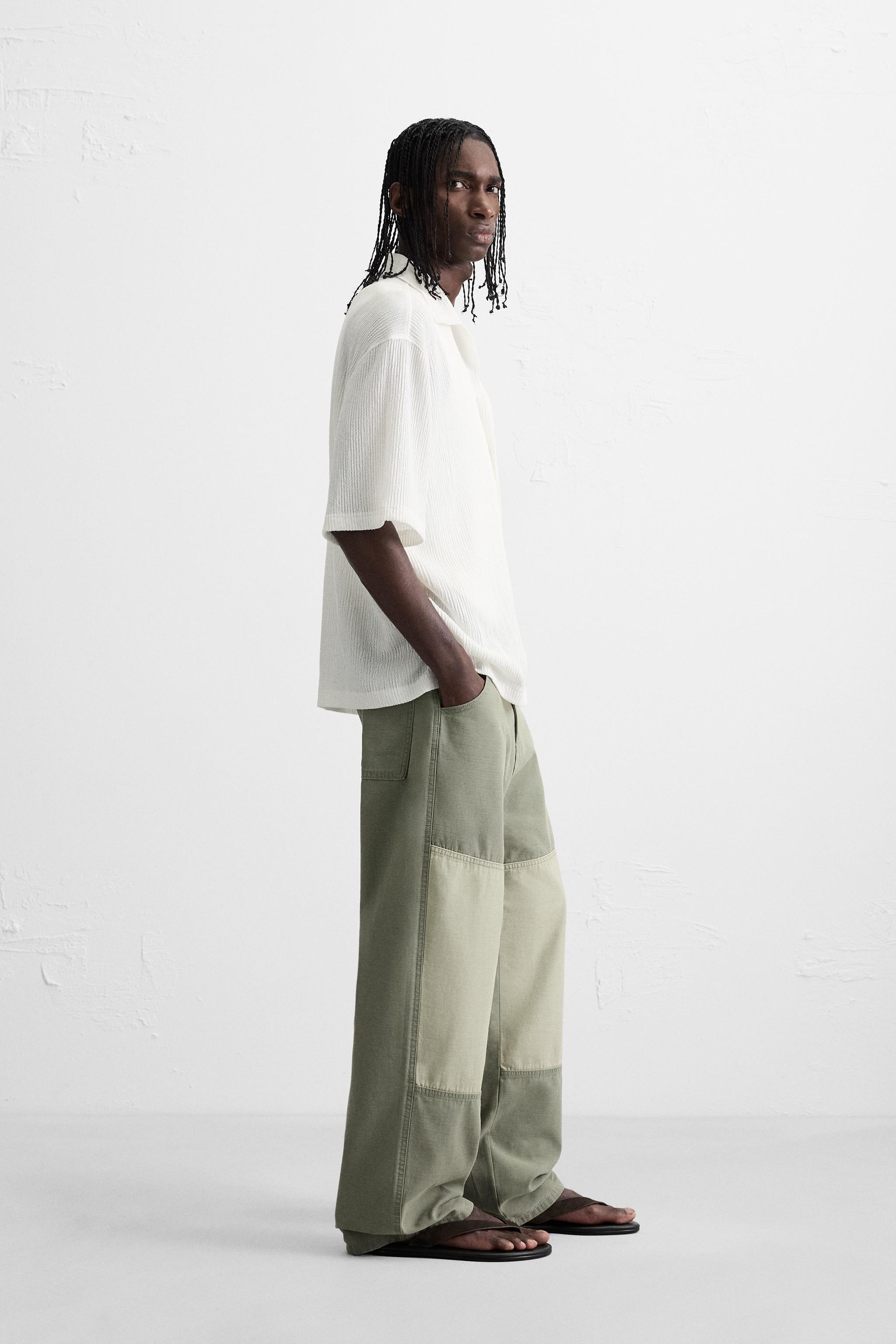CHEMISE STRUCTURÉE EFFET FROISSÉ