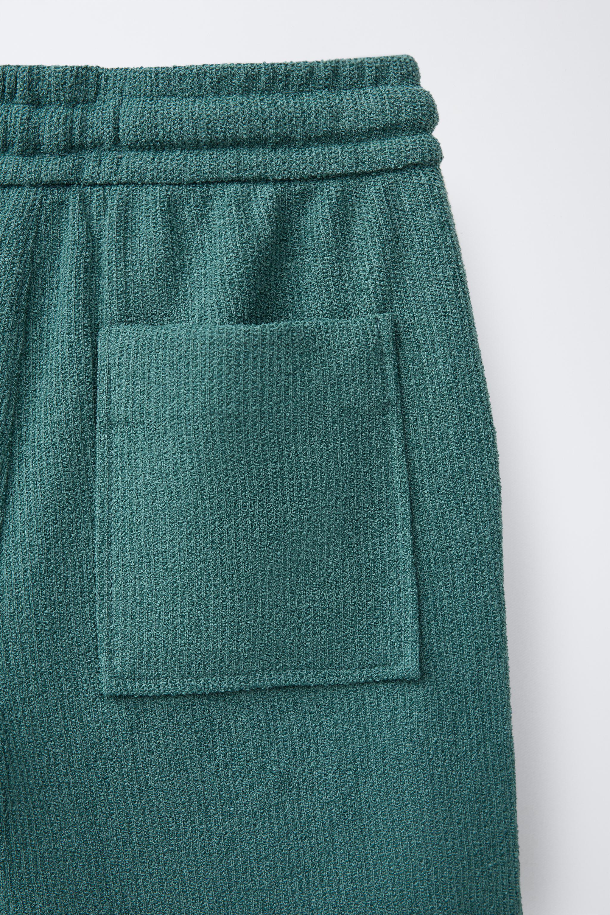 BERMUDA RUSTIQUE SLIM FIT EFFET ÉPONGE
