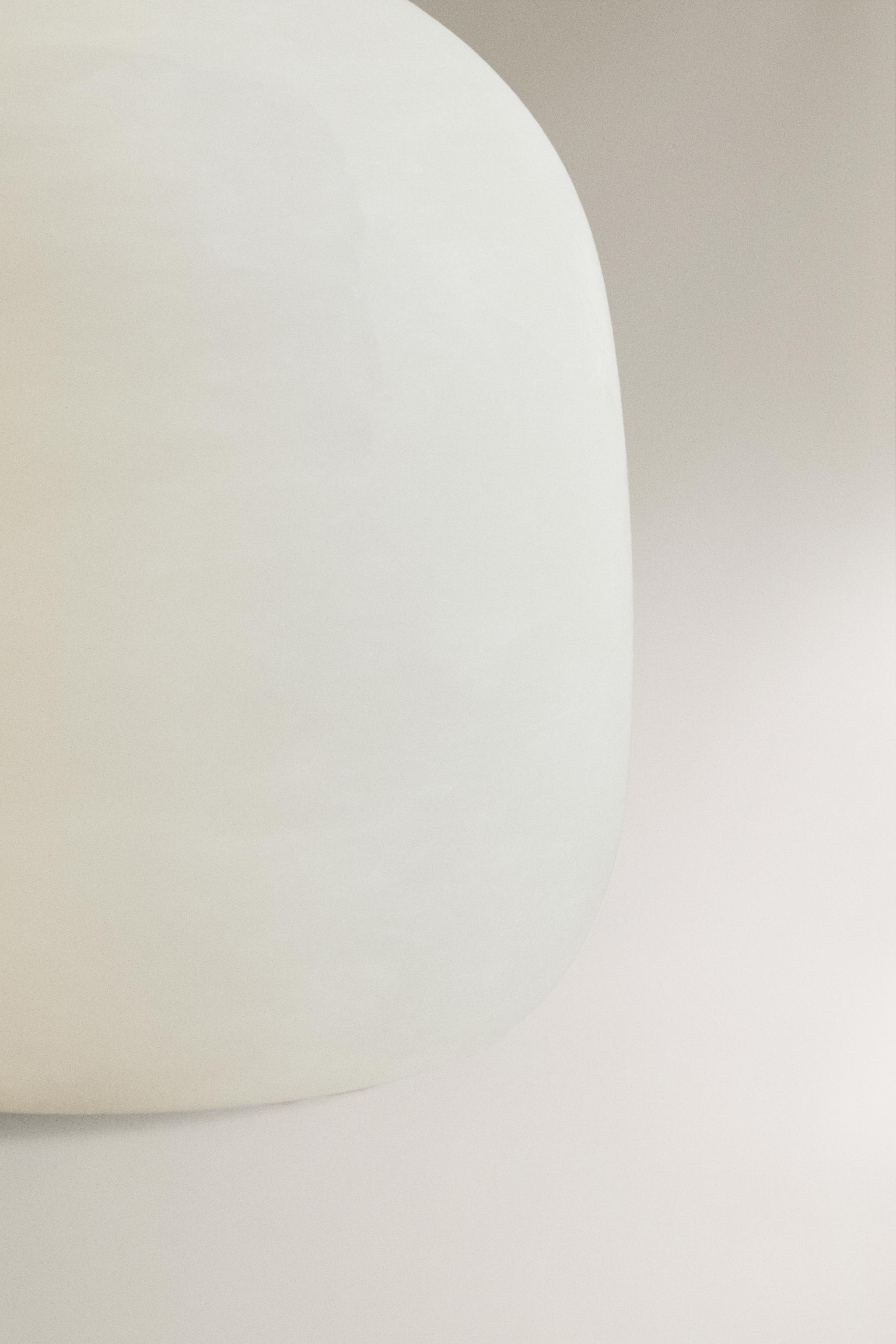 Semi-Oval Alabaster Table Lamp - Elegant & Unique