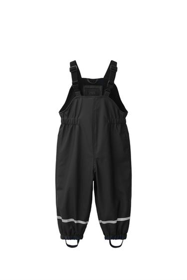 WATER-RESISTANT RUBBERISED JUMPSUIT - Black by Zara