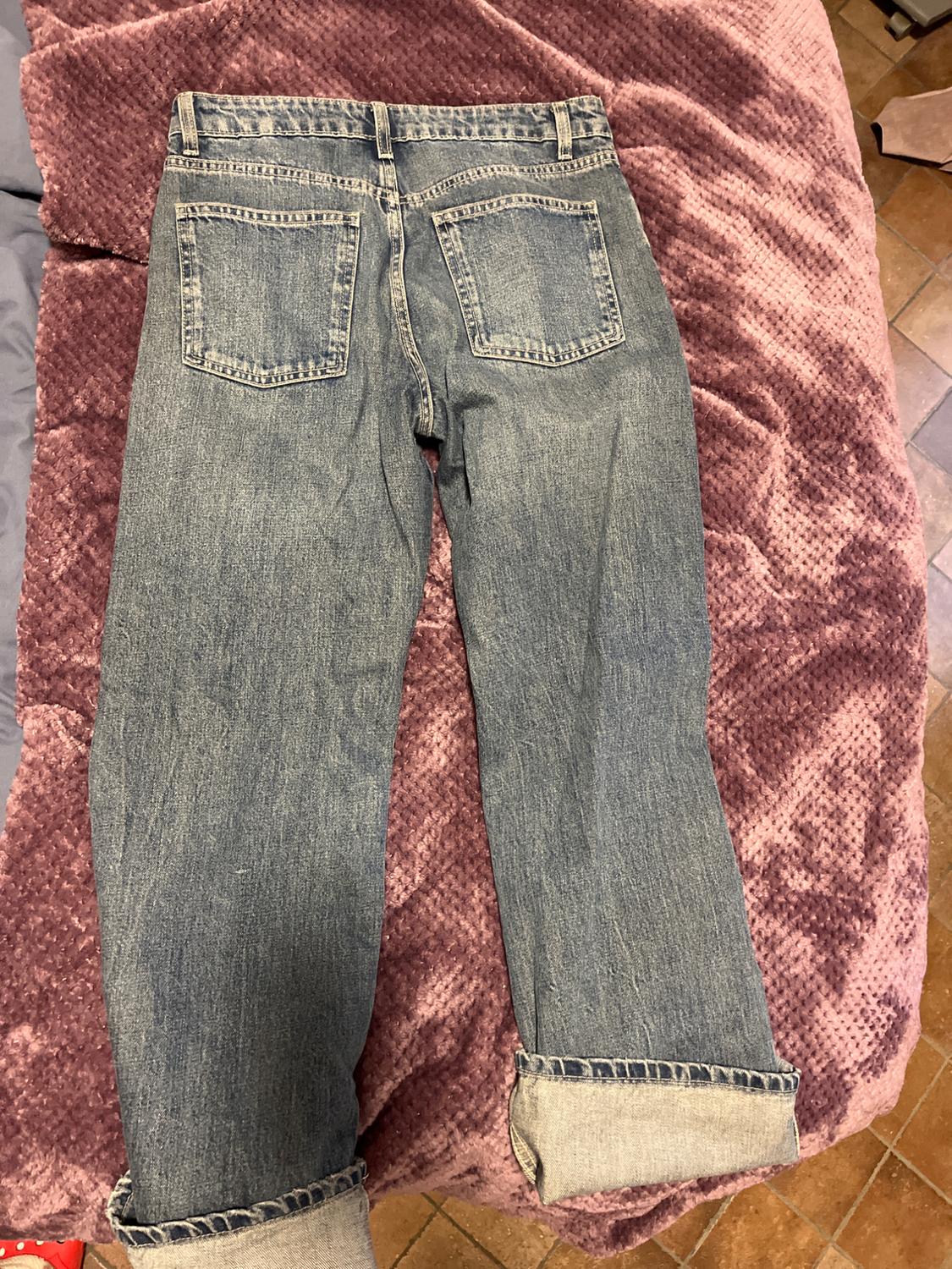 TRF STRAIGHT-LEG MID-RISE JEANS - Image 3