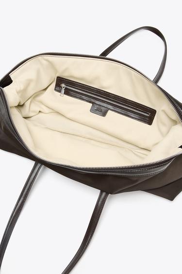 ELONGATED CITY BAG - Grey by Zara - Image 3