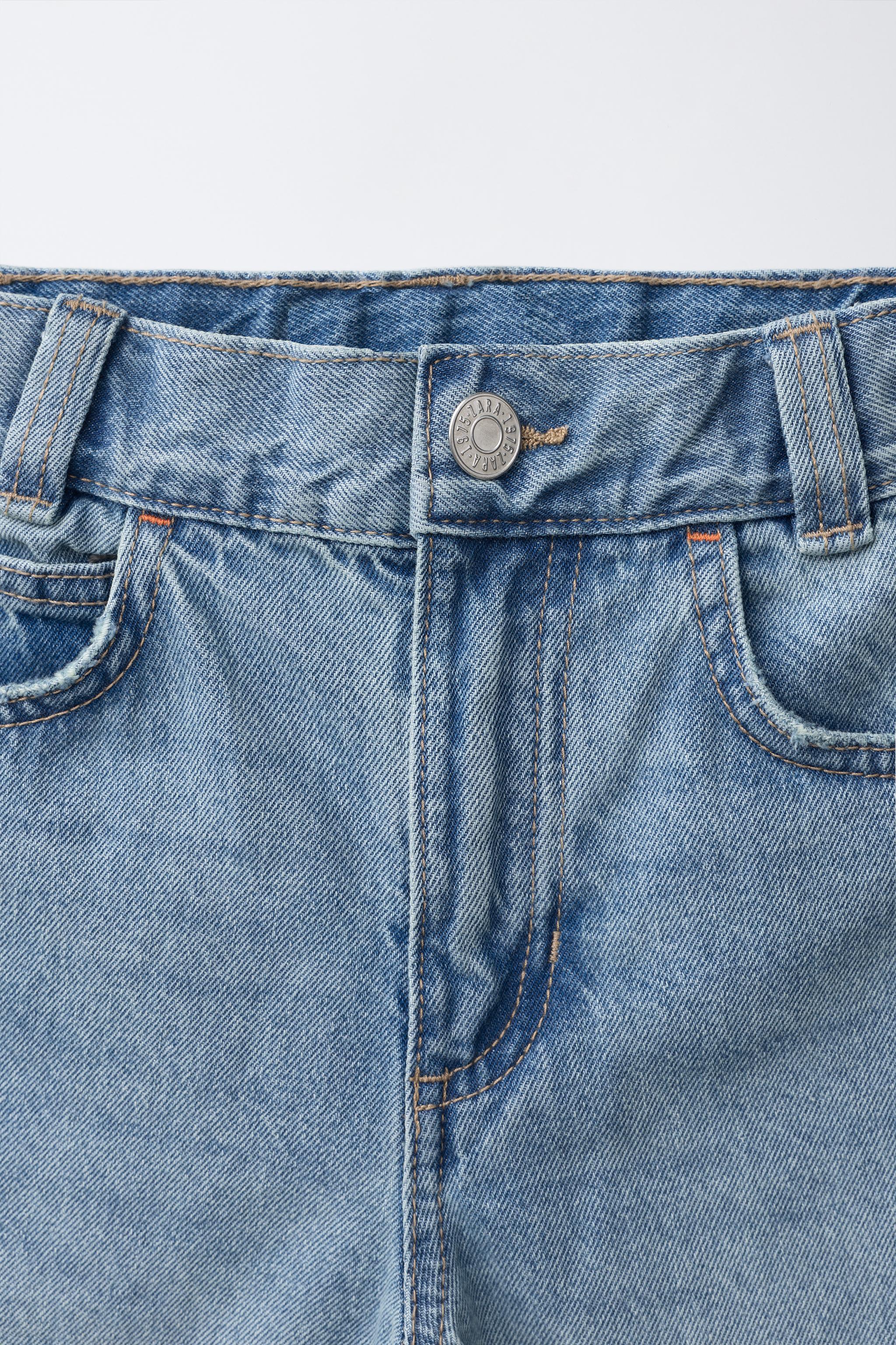 Детские шорты Zara POCKET DENIM SHORTS — фото 4