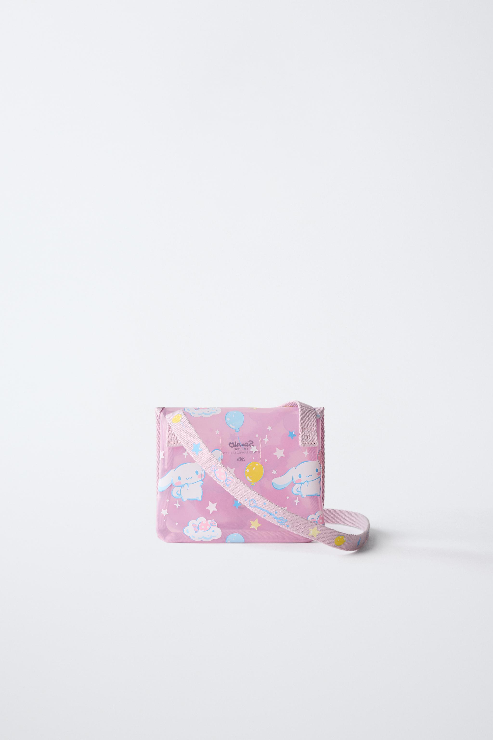 シナモロール©ビニールクロスボディバッグ - ピンク | ZARA Japan / 日本