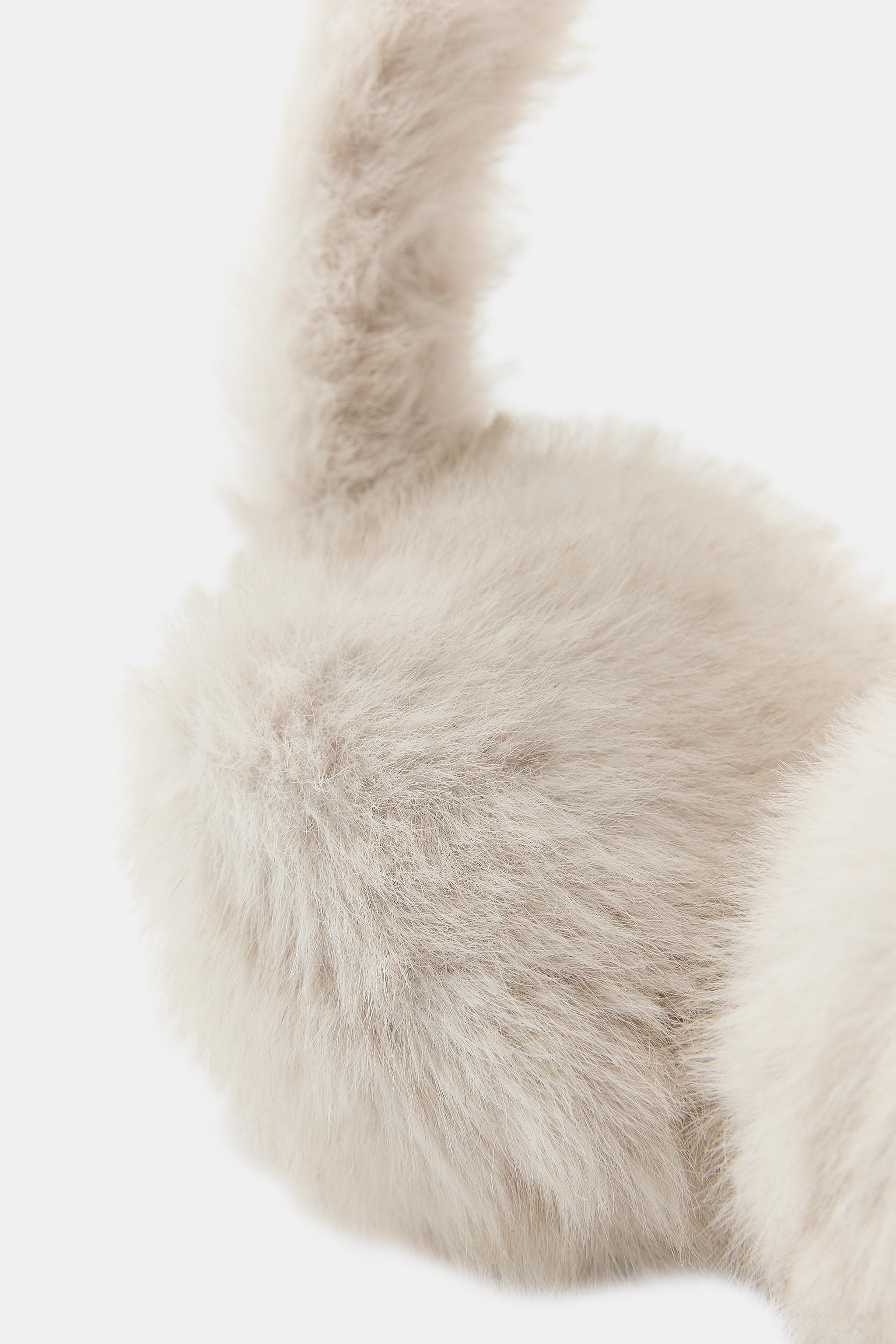 PLAIN FAUX FUR EARMUFFS