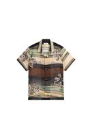 ÇİZGİLİ VİSKOZ KETEN TAKIM BLAZER - Görsel 2