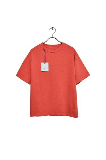 Zara Kırmızı - STORIESZ - DÜZ T-SHIRT