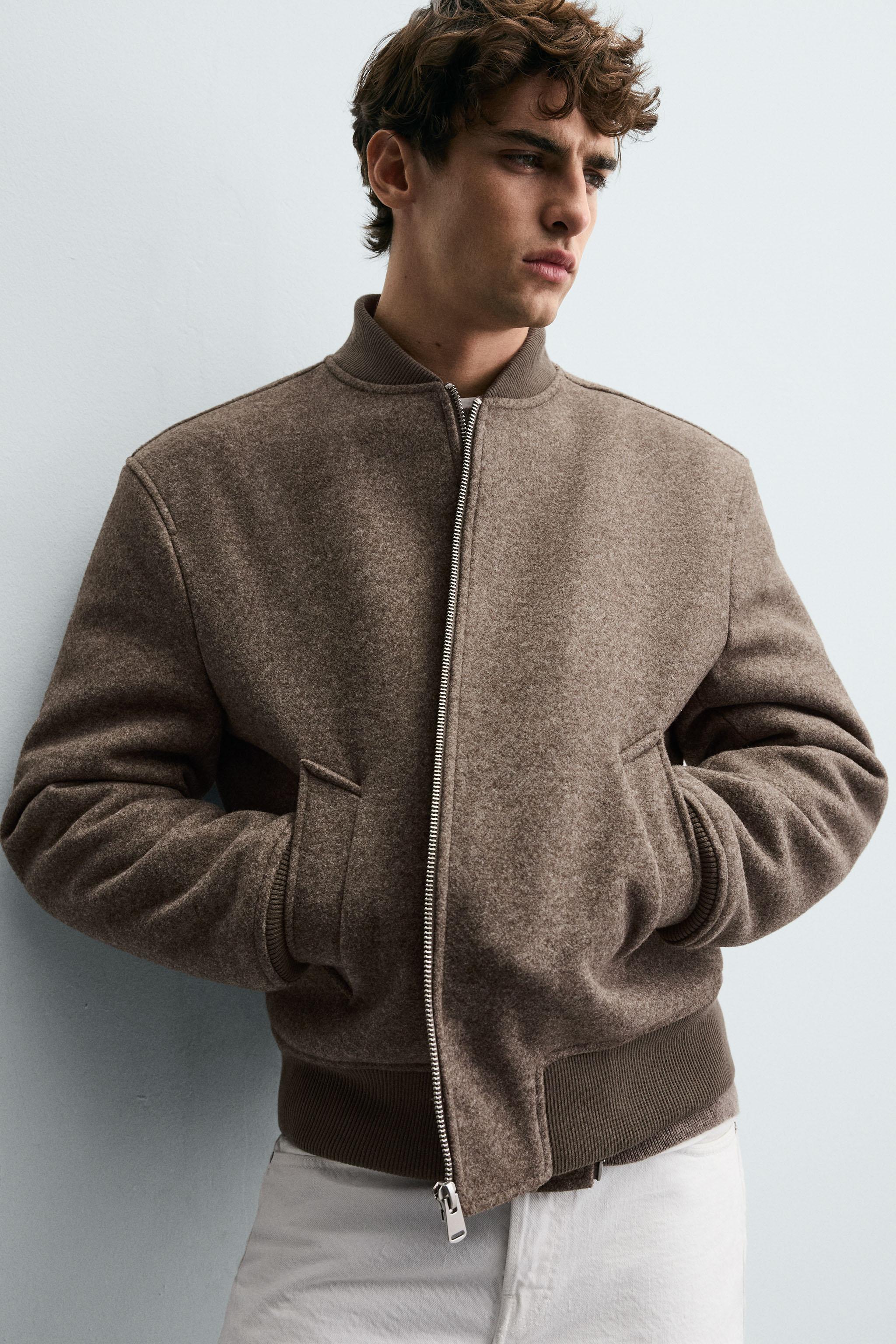 COMBINATION BOMBER JACKET