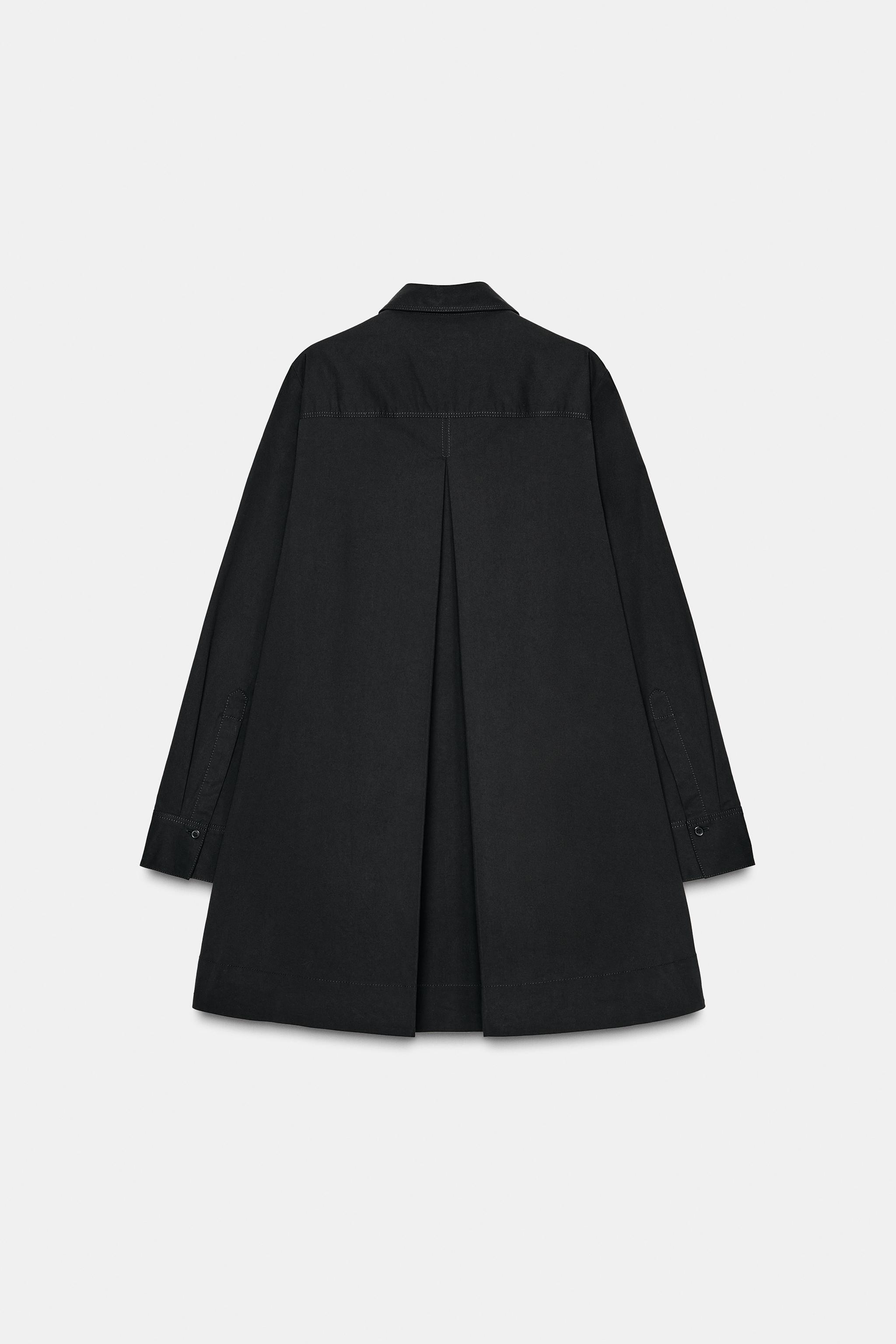 POPLIN SHIRT DRESS ZW COLLECTION