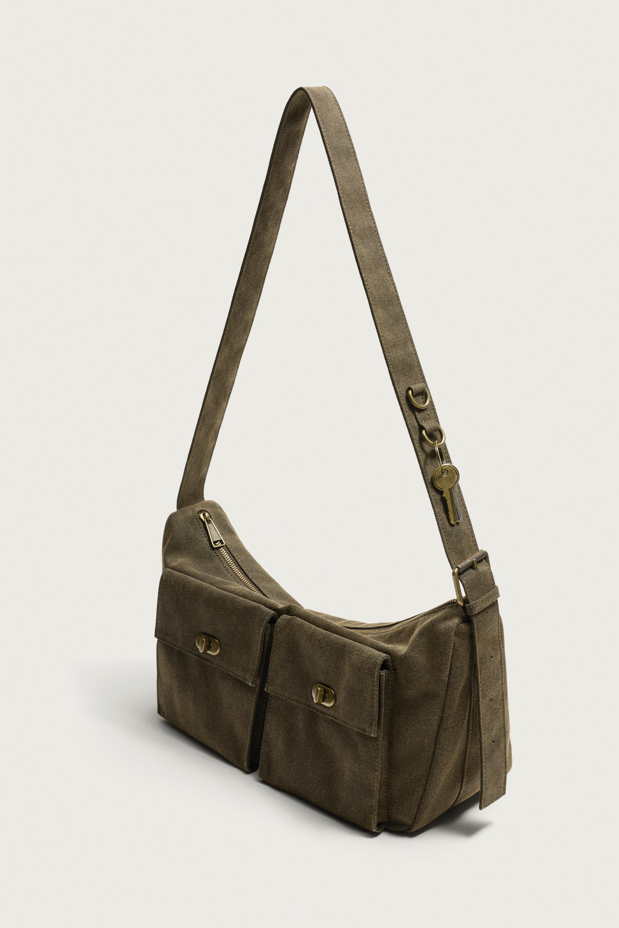 FABRIC SHOULDER BAG