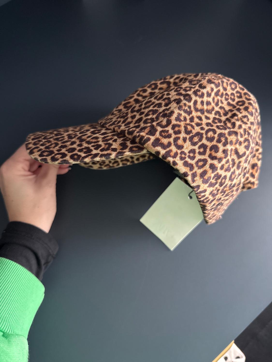 ANIMAL PRINT TWILL CAP - Image 2