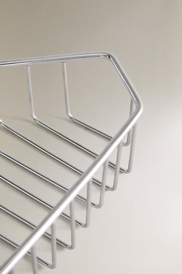 SILVER CORNER SHOWER SHELF - Silver by Zara - Image 2