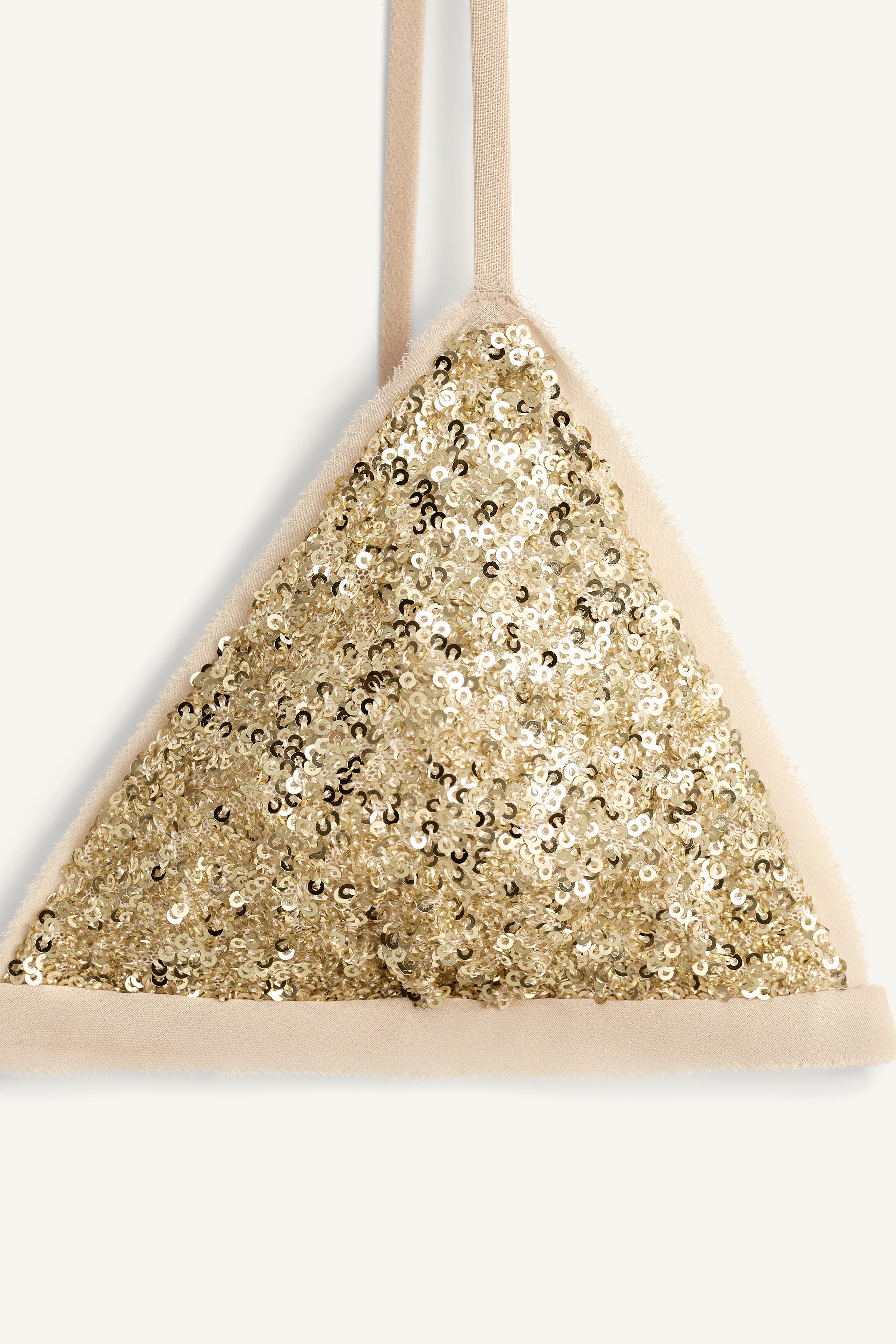LIMITED EDITION SEQUIN BRA