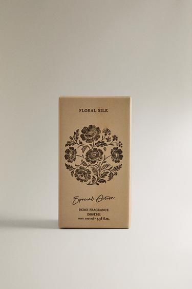 (100 ML) FLORAL SILK REED DIFFUSERS - Ecru/Yellow by Zara - Image 3