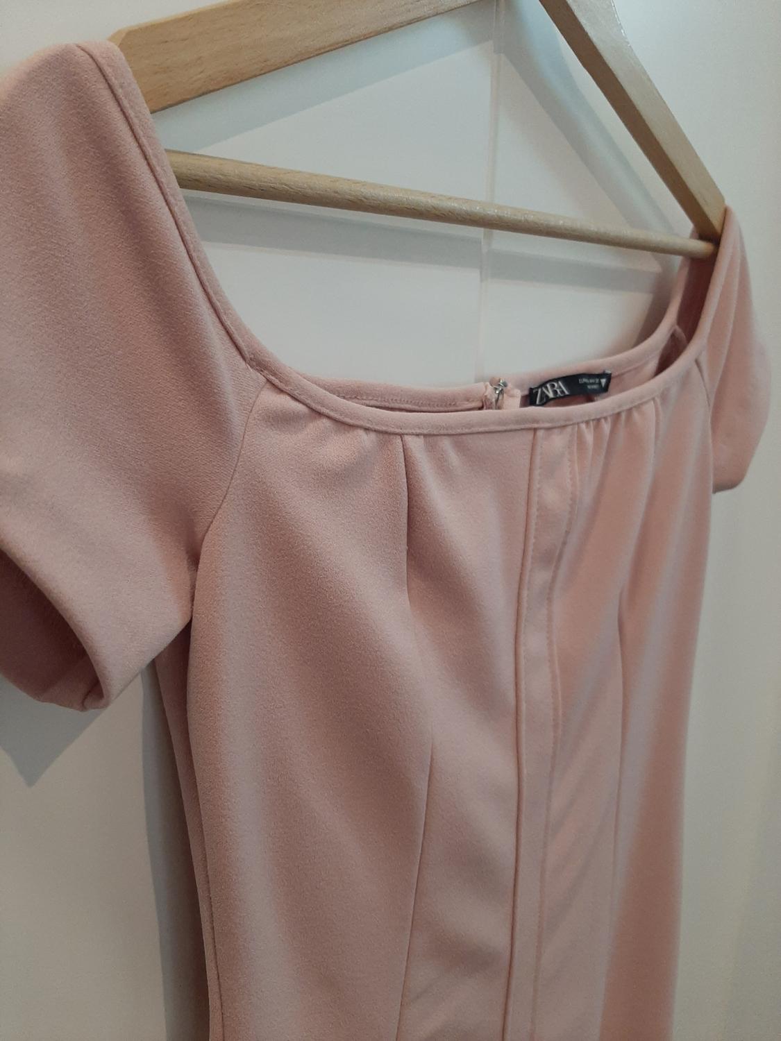 TOP STITCHED DRESS - Image 2