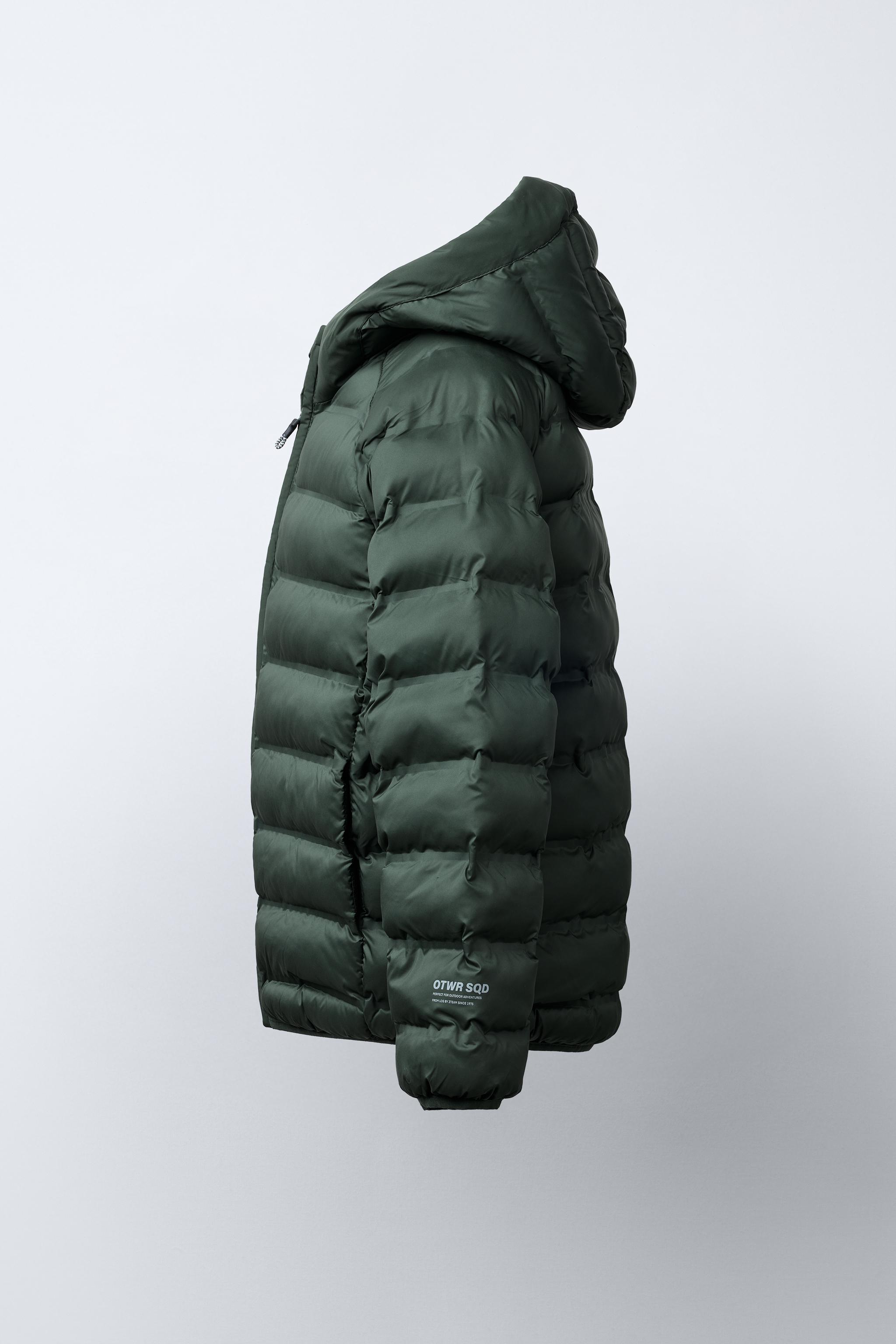 超軽量 撥水加工 フードジャケット - グリーン | ZARA Japan / 日本