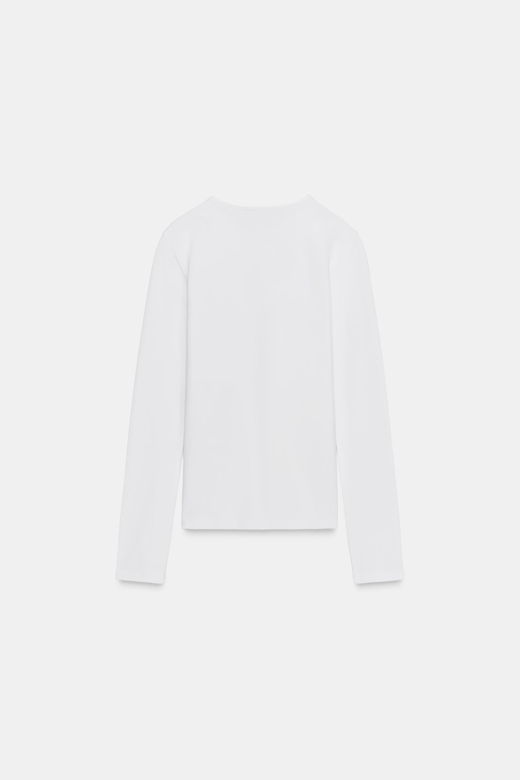BASIC PAMUKLU T-SHIRT - Görsel 7