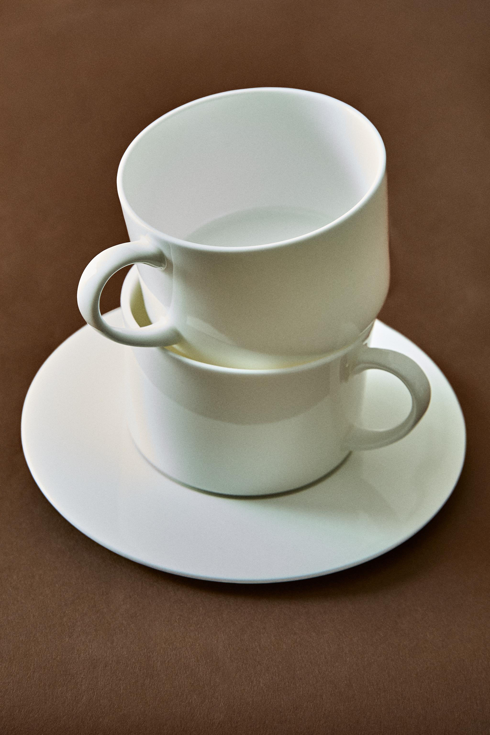 TASSE À THÉ PORCELAINE BONE CHINA