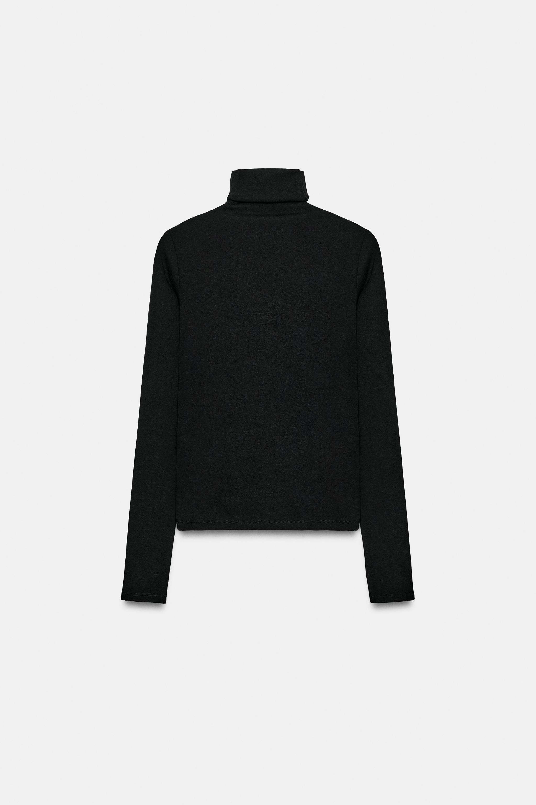 TURTLENECK T-SHIRT - 831 | ZARA United States