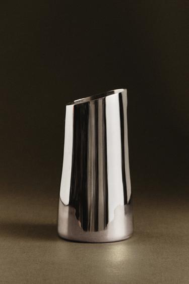메탈 화병 - Zara 실버