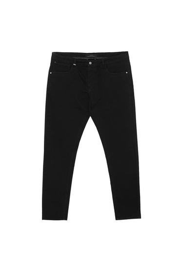 BASIC SLIM FIT TROUSERS