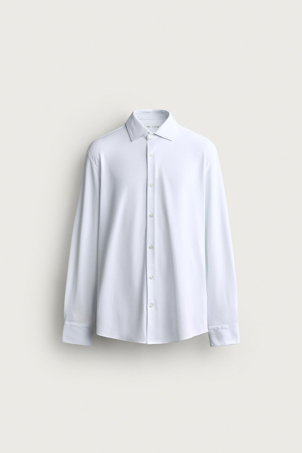 STRUCTURED REGULAR FIT SHIRT