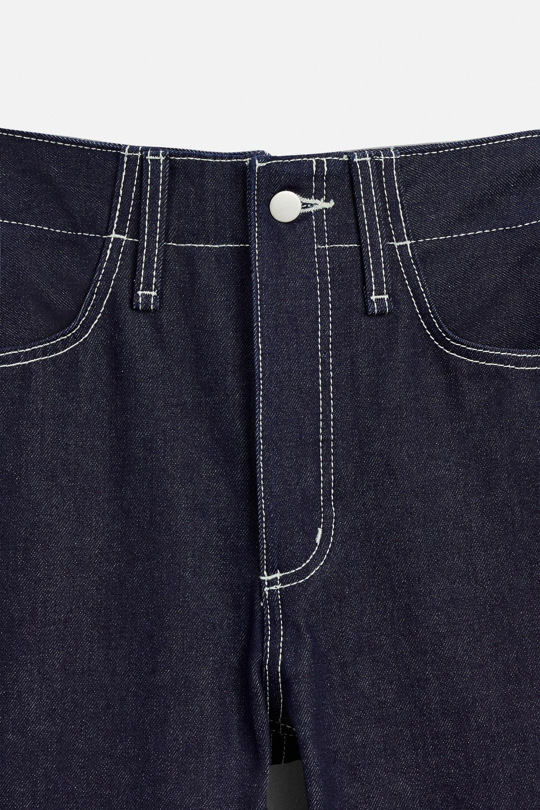 23日まで限定価格TSY WIDE STRAIGHT DENIM インディゴ