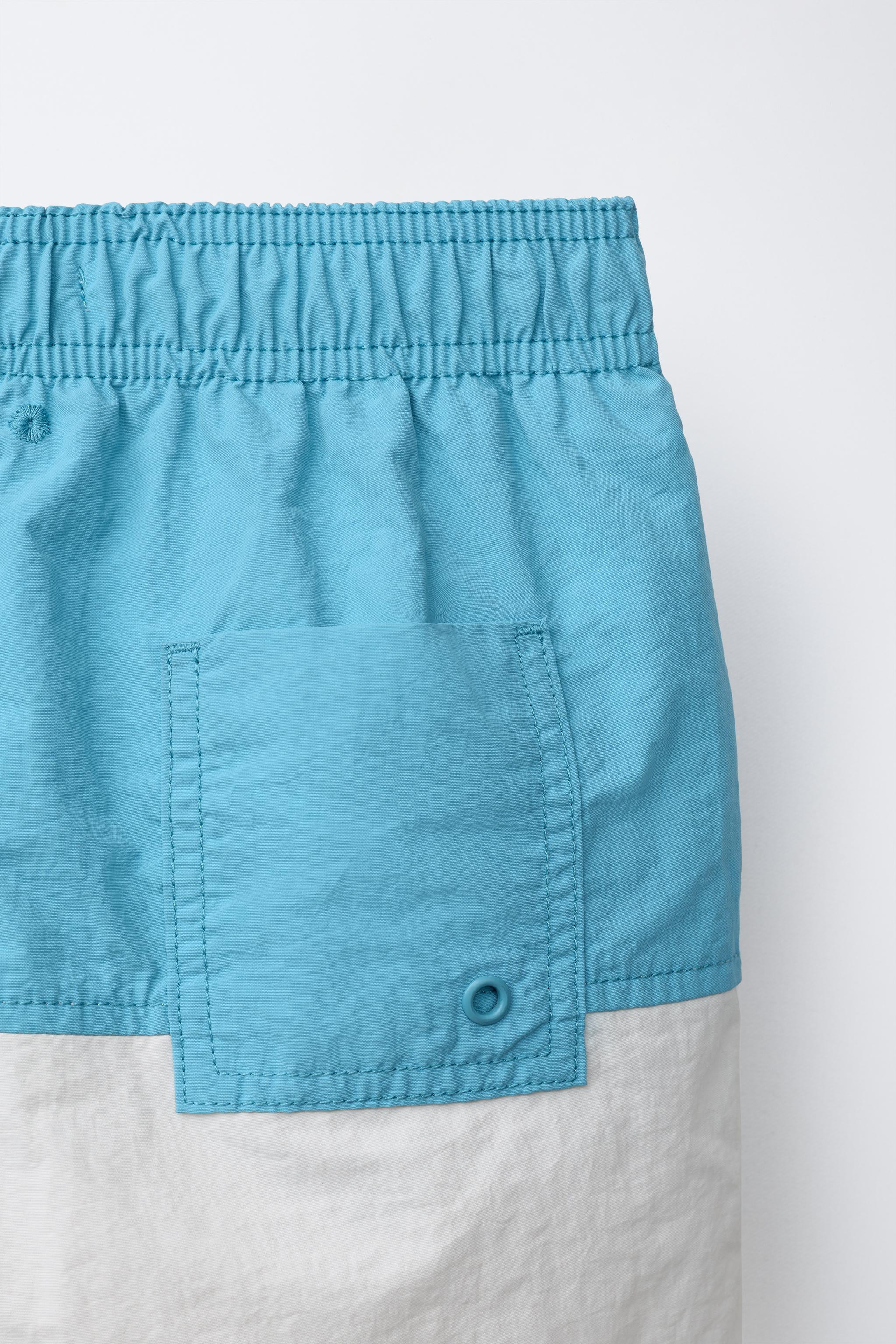 6-14 YEARS / COLORBLOCK SWIM SHORTS