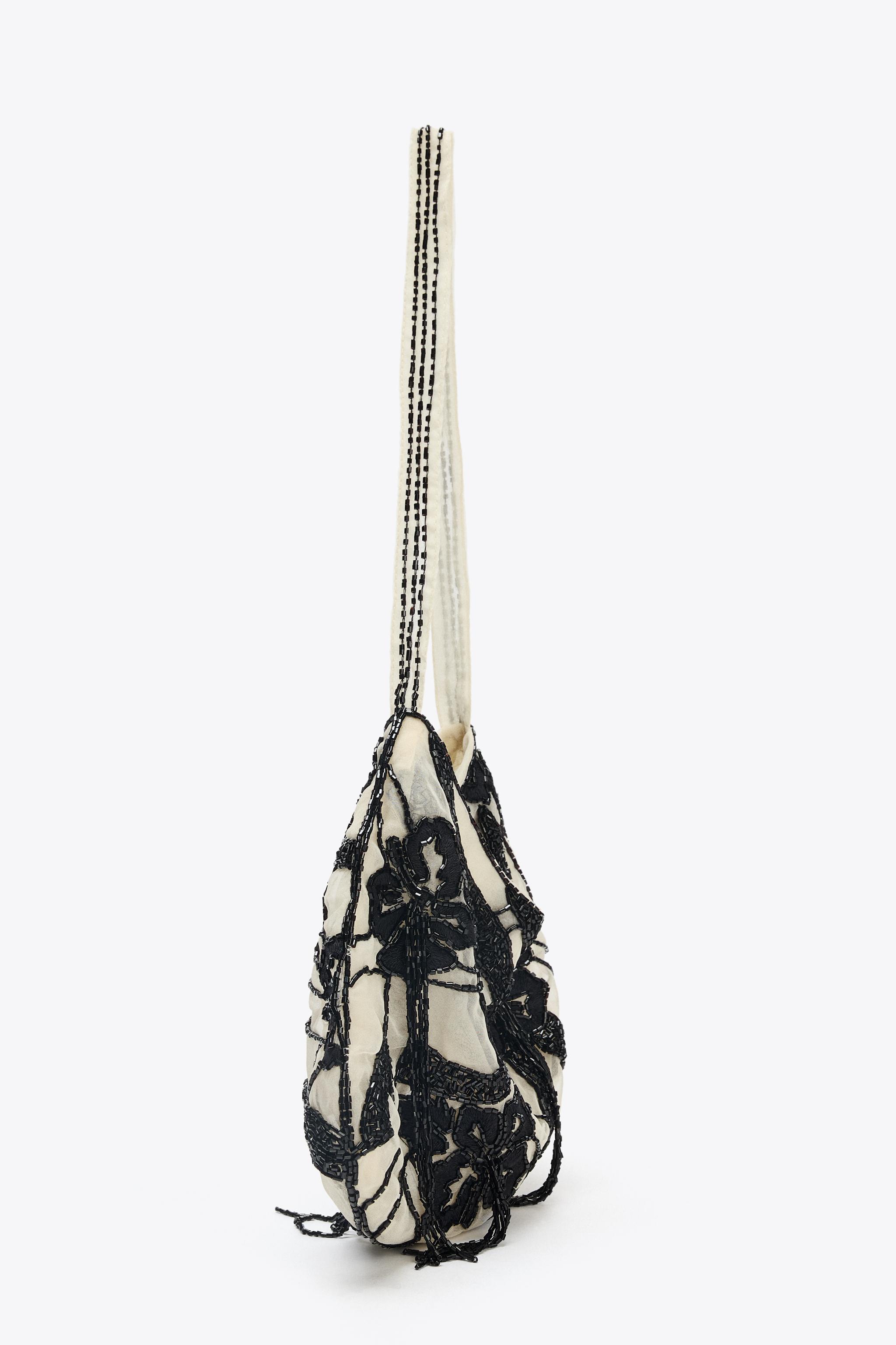 BEADED MESH BAG - Multi-color | ZARA United States