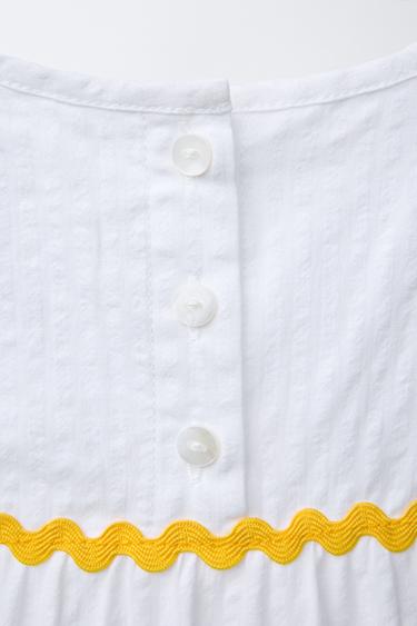 RUFFLE DRESS CASA LAWA © X ZARA KIDS - White by Zara - Image 2