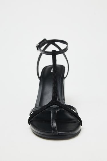 MULTI-STRAP WEDGES - Black by Zara - Image 4