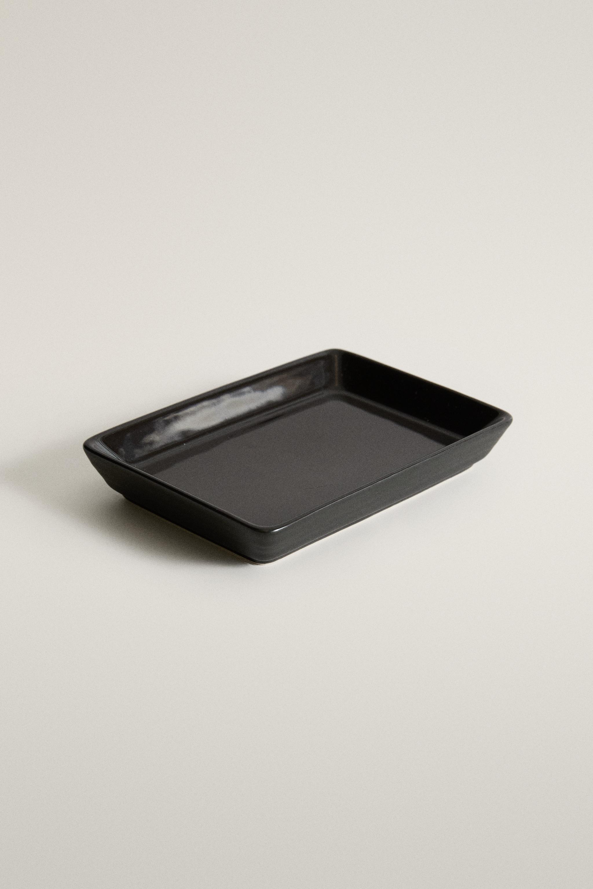 PORTE-SAVON SALLE DE BAIN NOIR