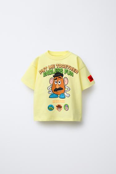 MR. POTATO TOY STORY © DISNEY T-SHIRT - Yellow by Zara