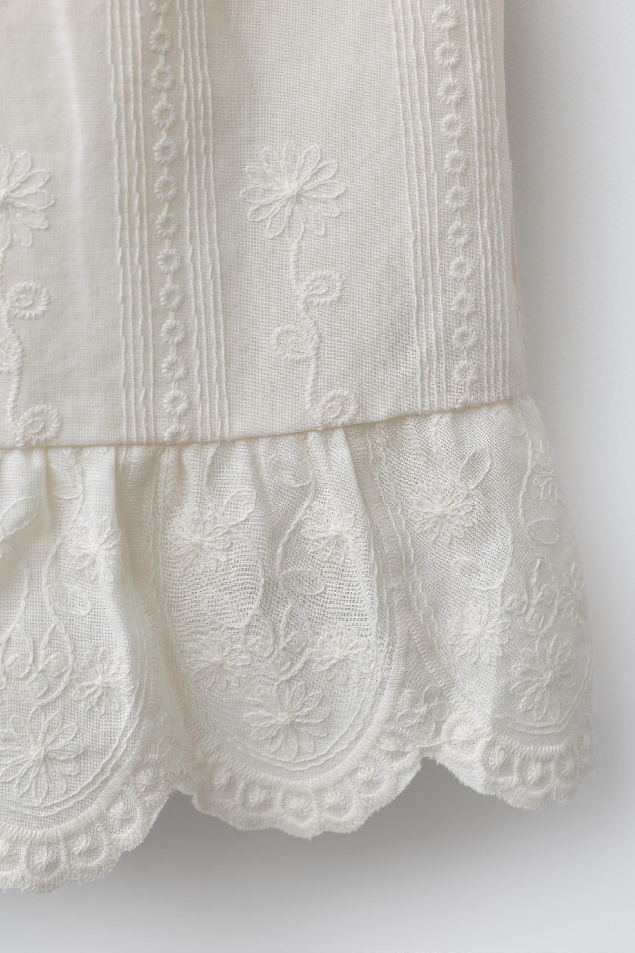 COMBINATION KNIT DRESS - Ecru | ZARA United States COMBINATION KNIT DRESS - Ecru | ZARA United States