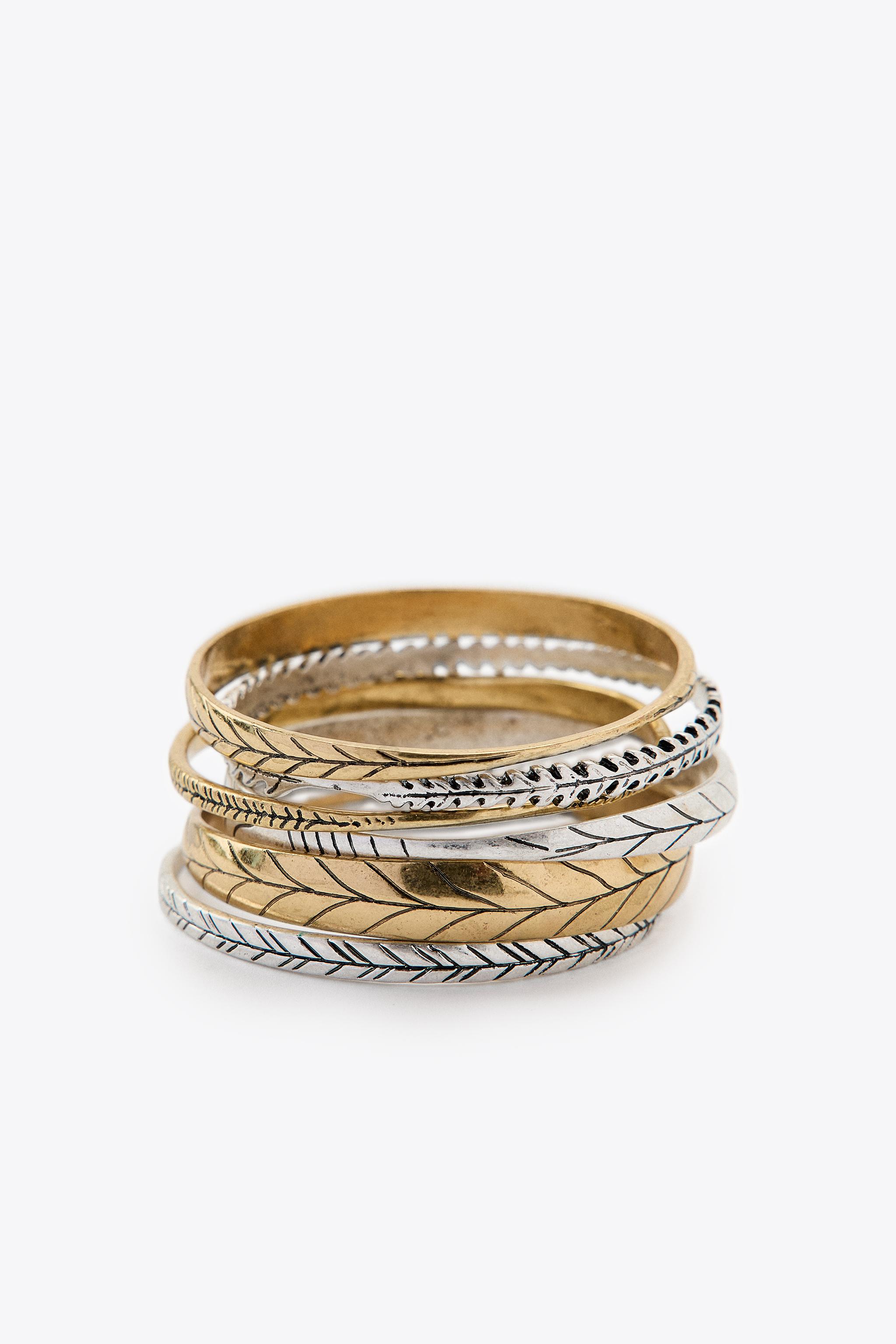 PACK OF COMBINED RIGID BRACELETS