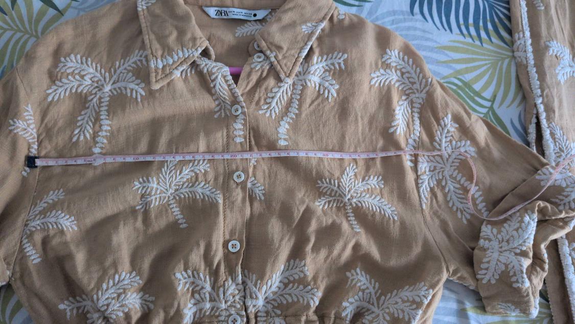 LINEN BLEND SHIRT WITH EMBROIDERY - Image 4
