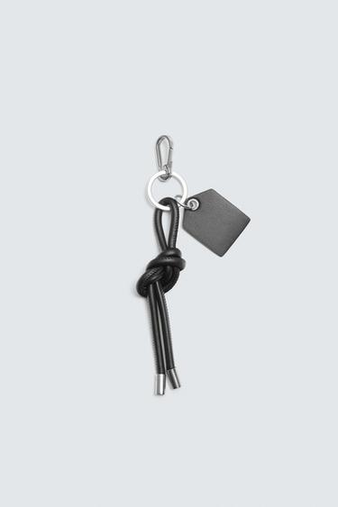 LLAVERO NUDO - Negro de Zara