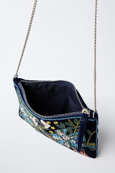 SAC BANDOULIÈRE À FANTAISIE - Noir de Zara - Image 3