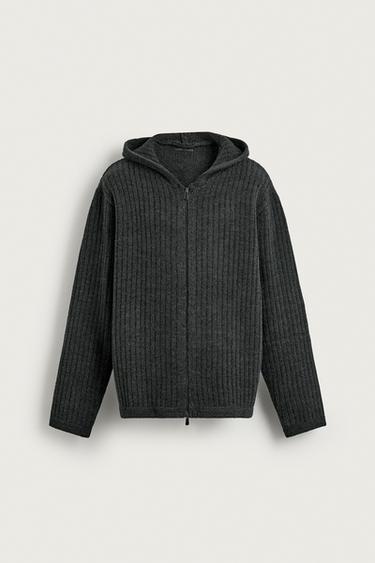 CHAQUETA ESTRUCTURA CANALÉ - Gris Antracita de Zara