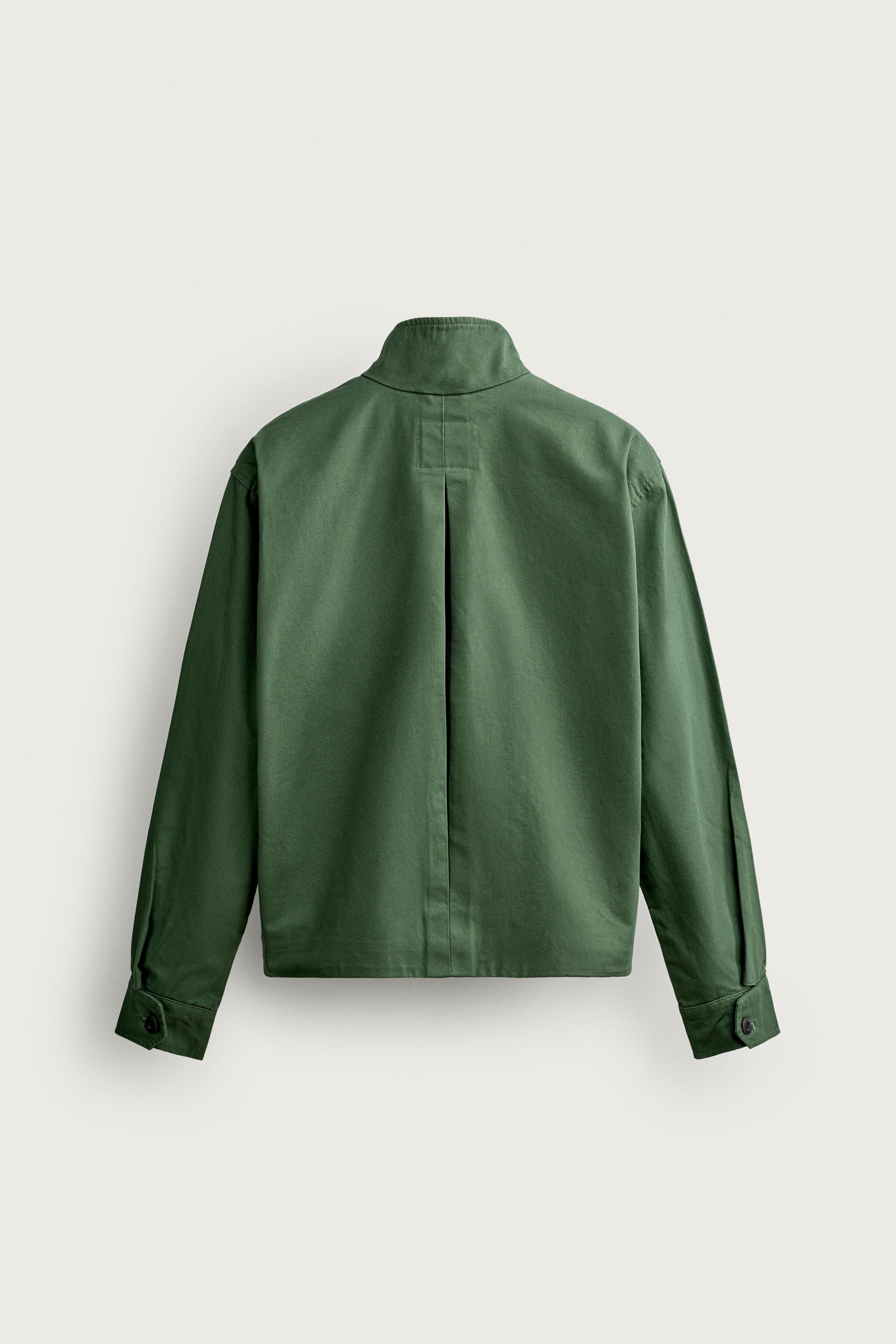 COTTON REGULAR FIT JACKET