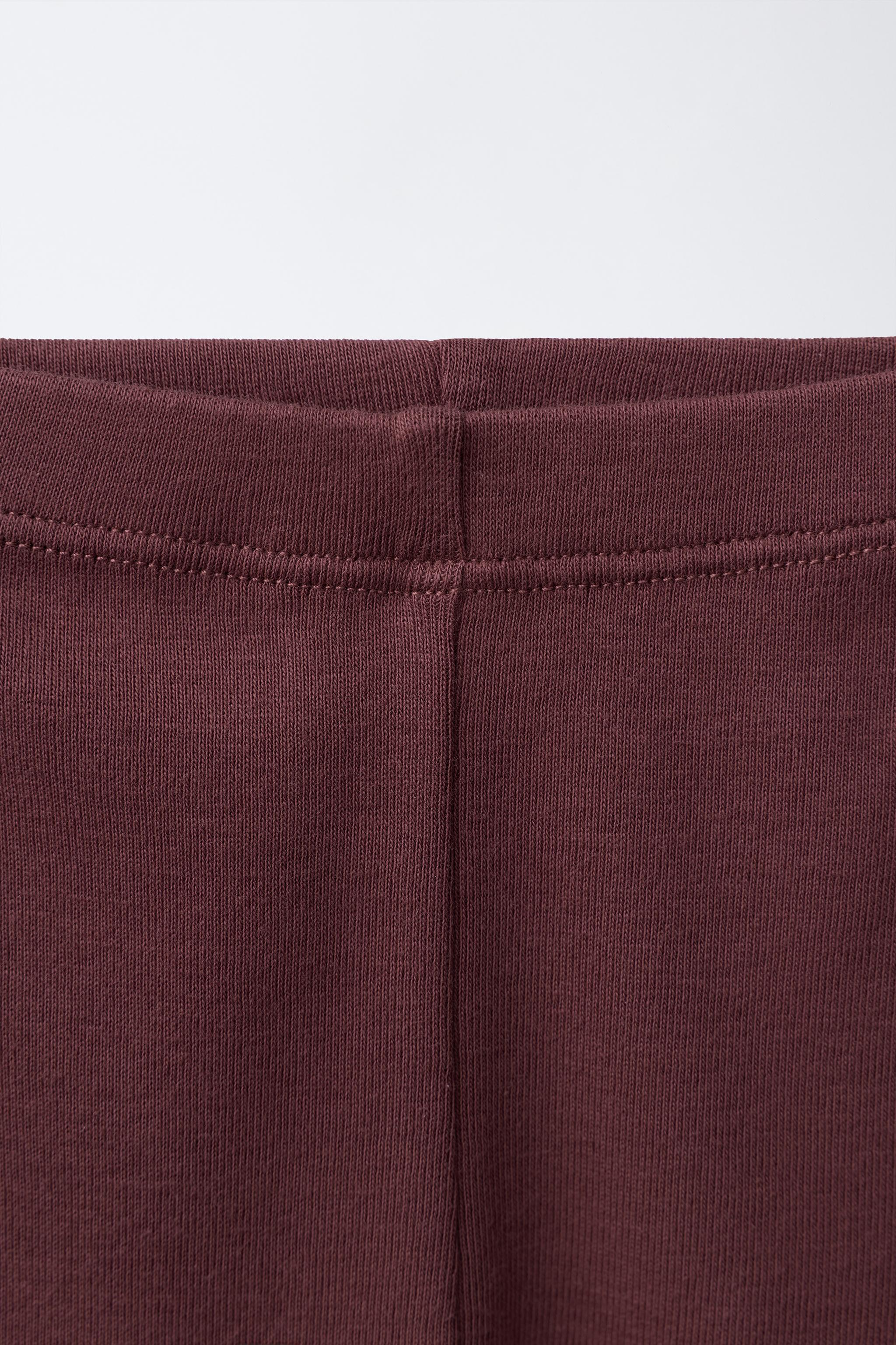 Детские леггинсы Zara 3-PACK OF ADJUSTABLE LENGTH STRIPED LEGGINGS — фото 4