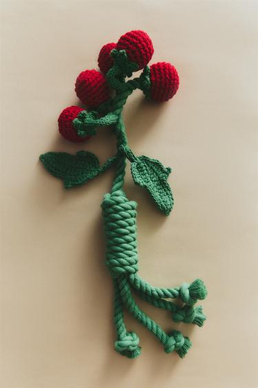 JUGUETE RAMO MASCOTAS TOMATES - Rojo de Zara