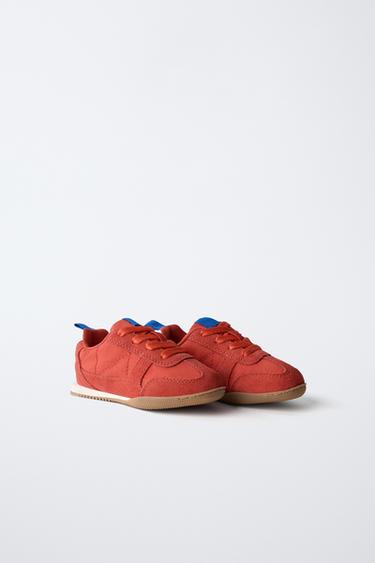 BASKETS SOFT - Rouge de Zara