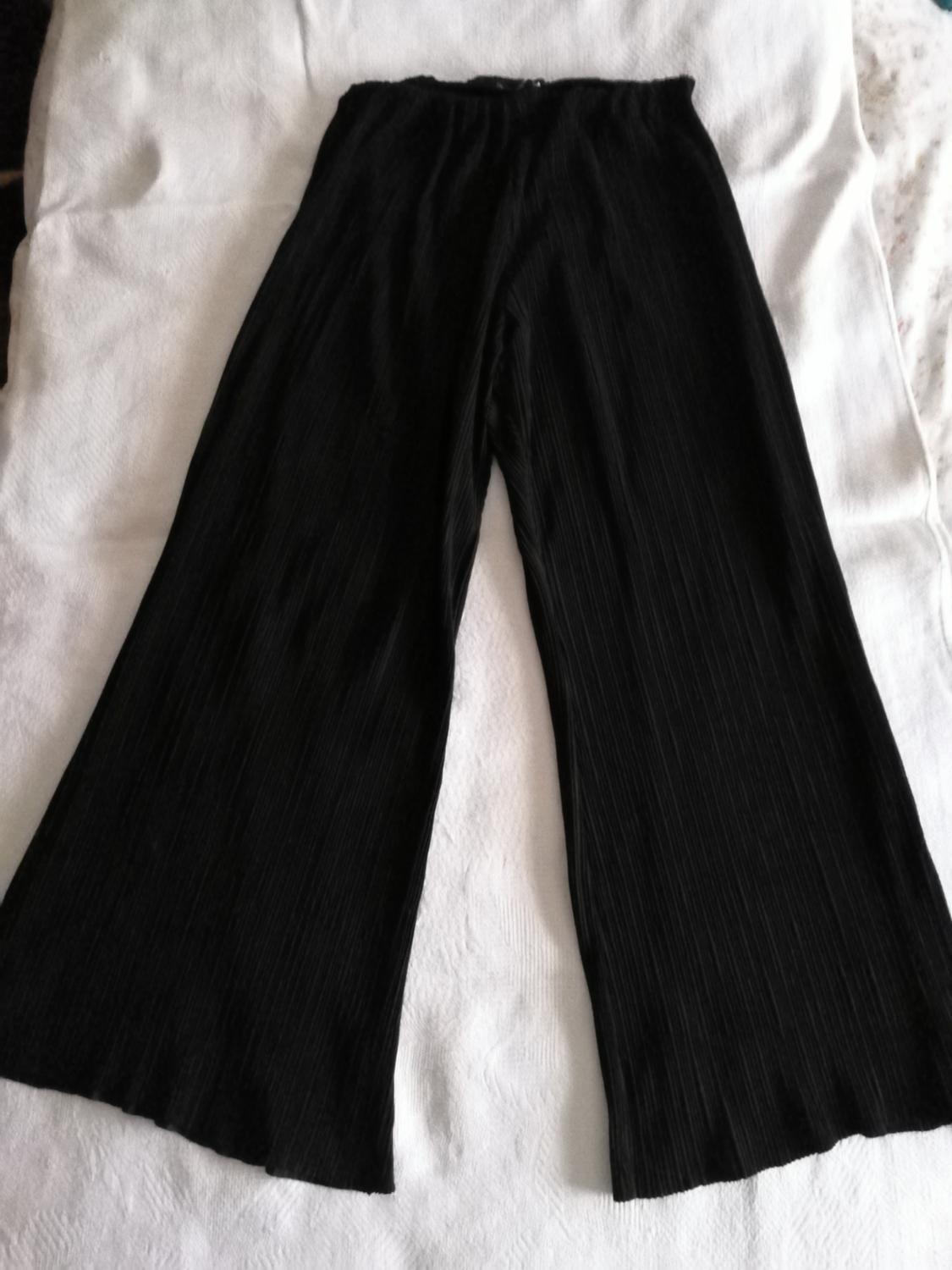 PLEATED TROUSERS