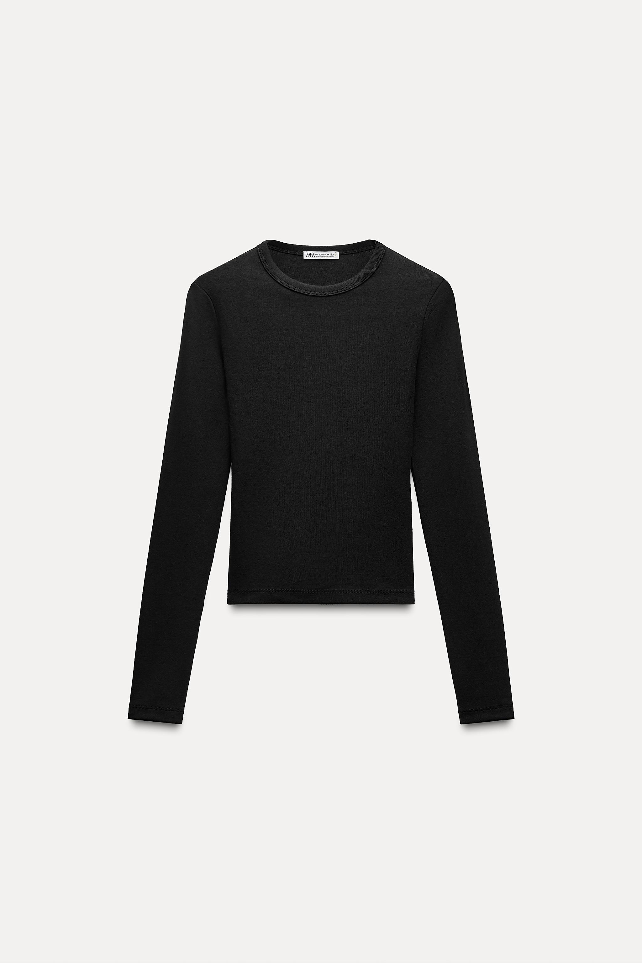 Women s Basic T shirts ZARA Canada