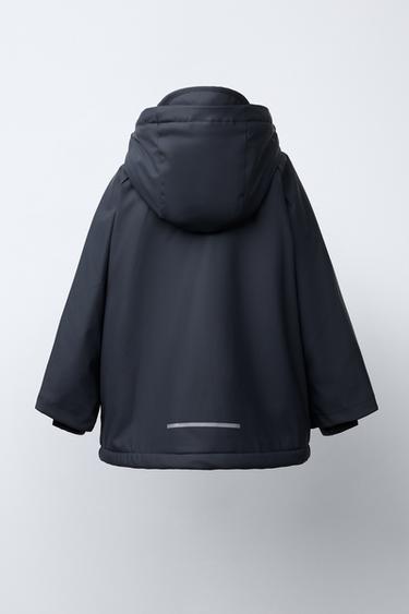 CIRÉ GOMMÉ DÉPERLANT EFFET MOUTON - Bleu marine de Zara - Image 3