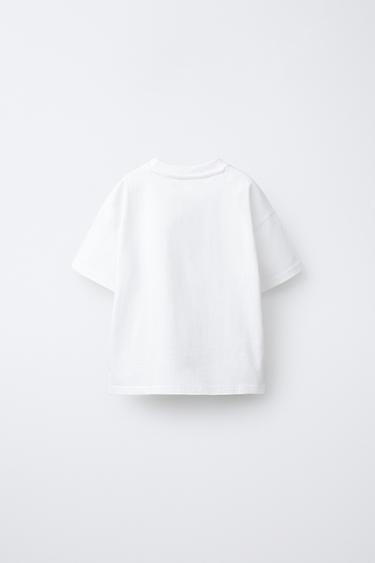 T-SHIRT BASIQUE - Blanc de Zara